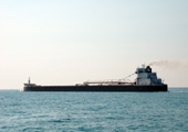 Freighter on Lake Huron